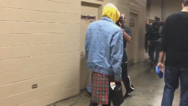 Look: Westbrook's postgame attire includes kilt