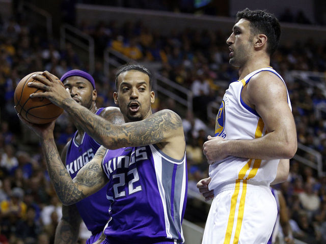 Watch: Kings' Barnes ejected for hard foul on Kilpatrick