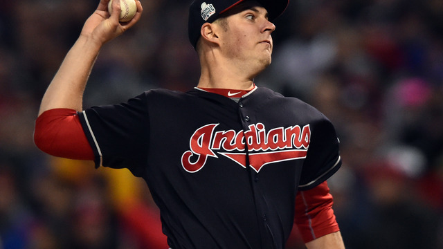 Watch: Indians' Bauer makes cameo in heavy metal video