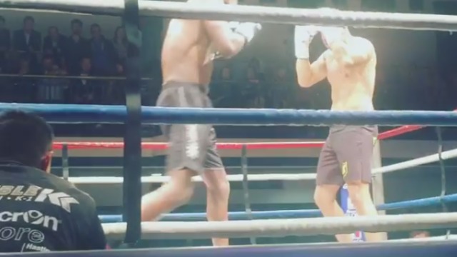 Watch: Actor Idris Elba makes pro kickboxing debut