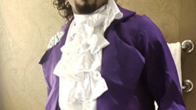 Subban dons spot-on Prince costume