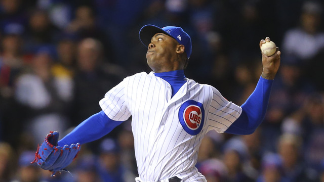 Report: Dodgers to make 'dedicated pursuit' of Chapman