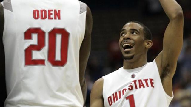 Conley looks back on career of former college teammate Oden