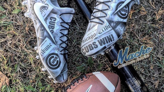 Vikings' Treadwell to wear Cubs-inspired cleats on MNF