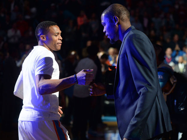 Durant tries to downplay game vs. Thunder