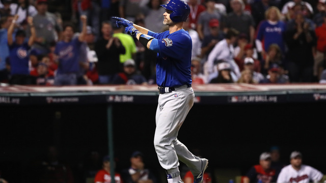 Watch: Ross homers off Miller in last game of career