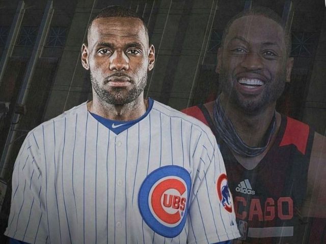 Wade trolls LeBron following Cubs victory
