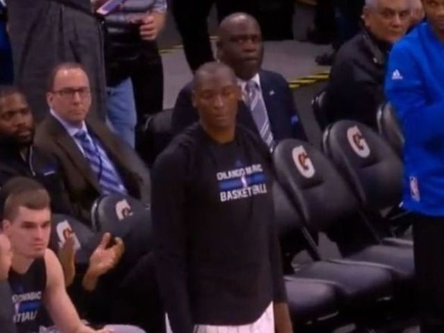 Gordon disappoints Biyombo with underwhelming dunk