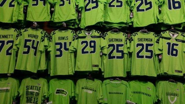 Flood of Seahawks 'Color Rush' items hard on the eyes