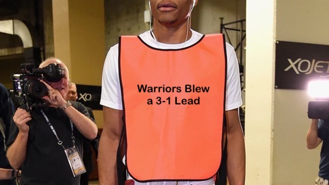 Look: Twitter makes creative photoshops of Westbrook's weird outfit