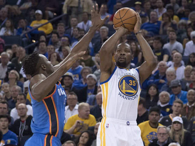 Durant says he's moved forward as member of Warriors