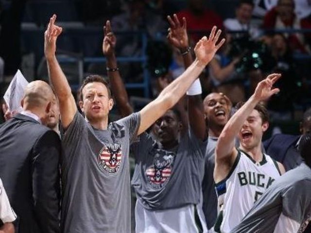 Watch: Bucks take on the Mannequin Challenge on plane