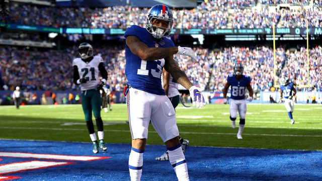 Beckham issues 'no comment' when asked about status for Giants OTAs