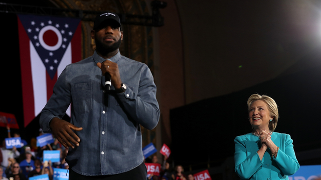 'There's always goofy votes': LeBron jabs at Trump in ASG discussion