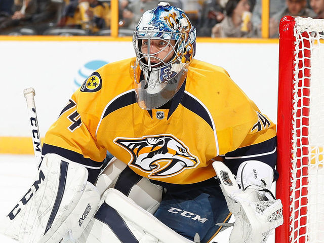 Juuse Saros a budding star in Predators' net