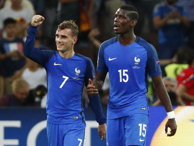 Griezmann admits desire to play alongside Pogba at club level