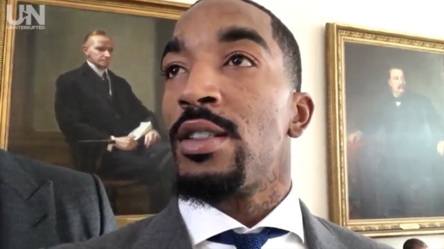J.R. Smith checks in from White House, says he's giving Obama his shirt