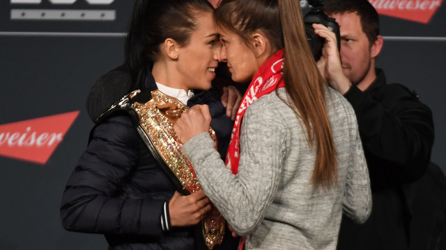Jedrzejczyk on patented staredown: 'I want to see the fear'