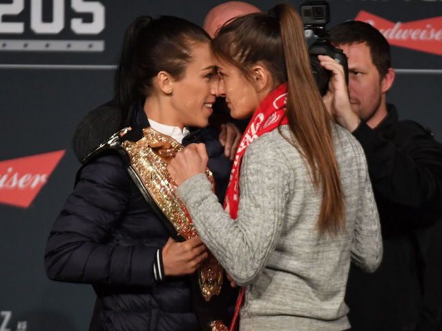 Jedrzejczyk on patented staredown: 'I want to see the fear'