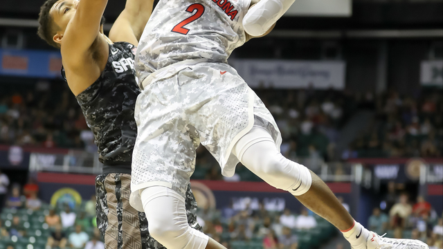 Arizona's Kobi Simmons declares for NBA draft, reportedly hires agent