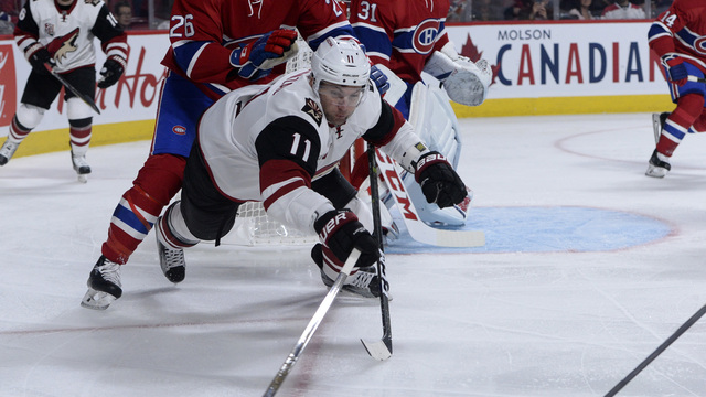 Report: Coyotes won't deal Hanzal unless they get young NHLer in return