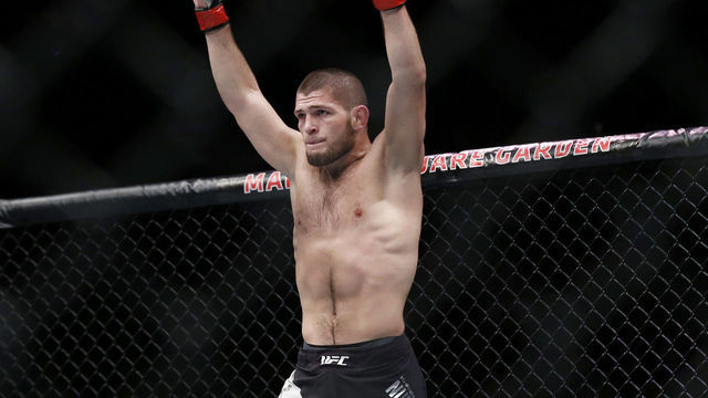 Watch: 24-0 Nurmagomedov calls out 'chicken' McGregor at UFC 205
