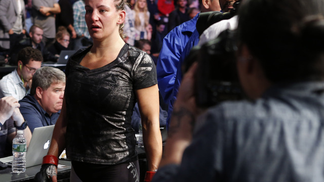 Watch: Miesha Tate announces retirement after loss at UFC 205