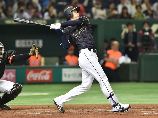Watch: Japanese star Otani launches ball into Tokyo Dome roof