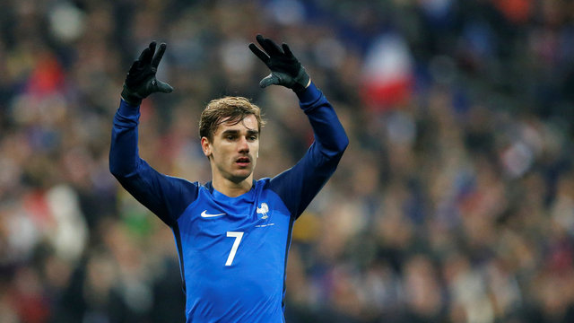 Atletico Madrid rules out bone injury for Griezmann