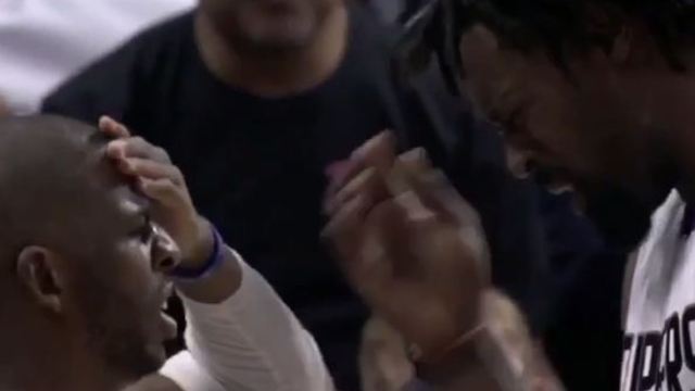 Watch: CP3, DeAndre have painful way of showing each other love