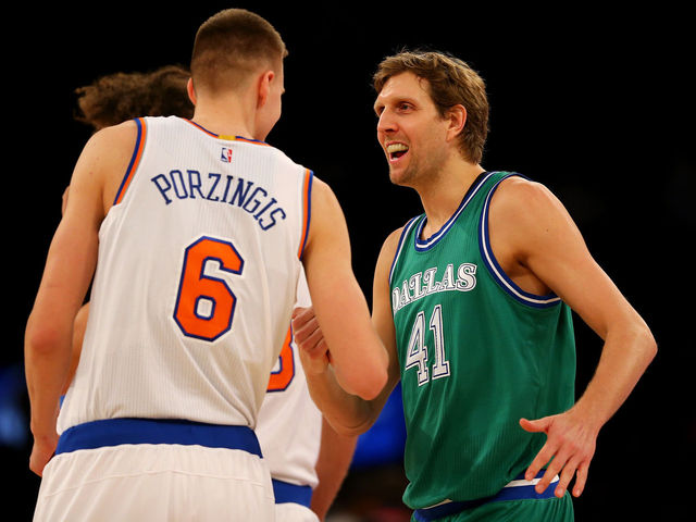 Nowitzki: 'Sky is the limit' for Porzingis