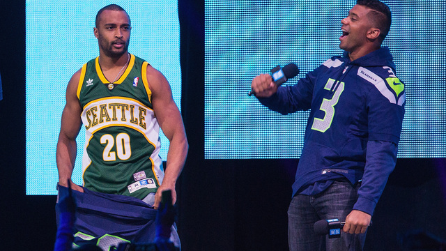Russell Wilson credits NBA Jam for Sonics fandom
