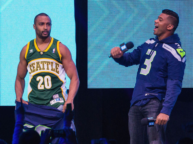 Russell Wilson credits NBA Jam for Sonics fandom