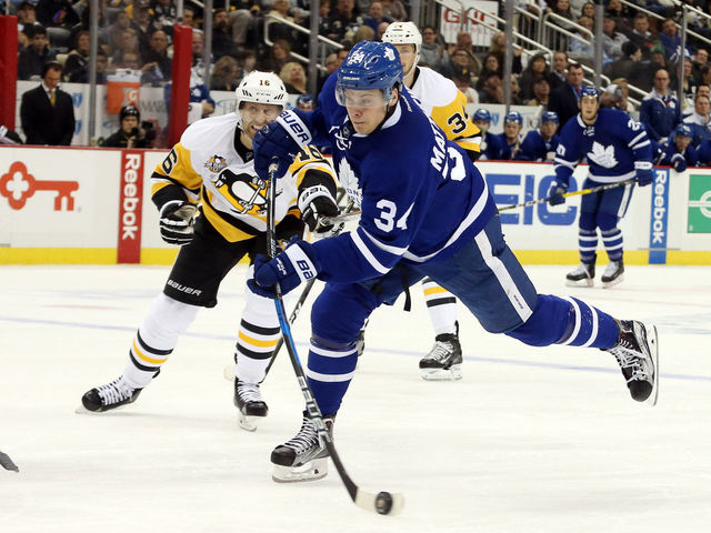 Babcock working with slumping rookie star Matthews