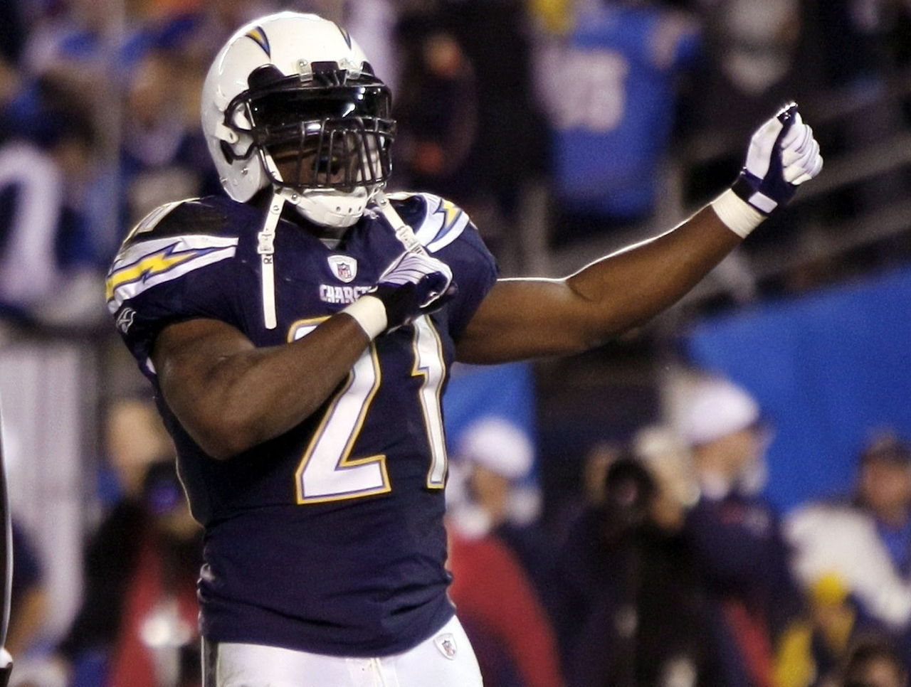 Antonio Gates Attending LaDainian Tomlinson HOF Induction; Philip