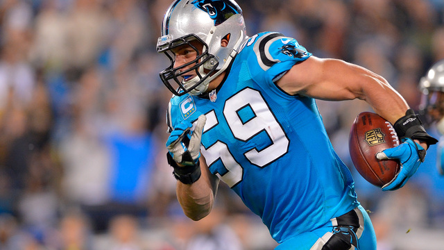 Kuechly ruled out vs. Bears with concussion