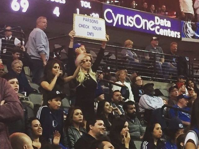 Embiid encourages Parsons to connect with admirer