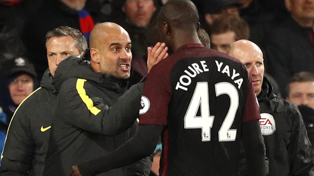 Guardiola beams over 'nice guy' Yaya Toure's 2-goal display