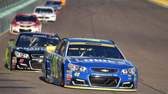 Jimmie Johnson to start from back after crashing at Fontana