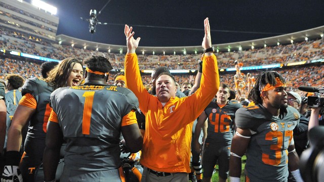 Twitter reacts to Butch Jones' 'championship of life' comment