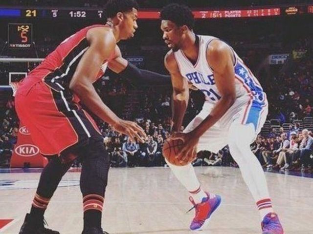Embiid trolls 'BBQ Chicken' Whiteside on Instagram