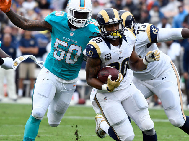 Rams' Gurley has sights on all-time scrimmage yards record