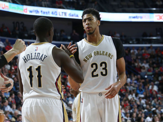Davis notches 4th 40-point game in win over Lakers