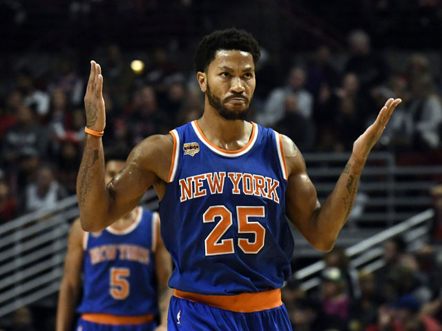 Report: Rose absent from Knicks for unspecified reasons