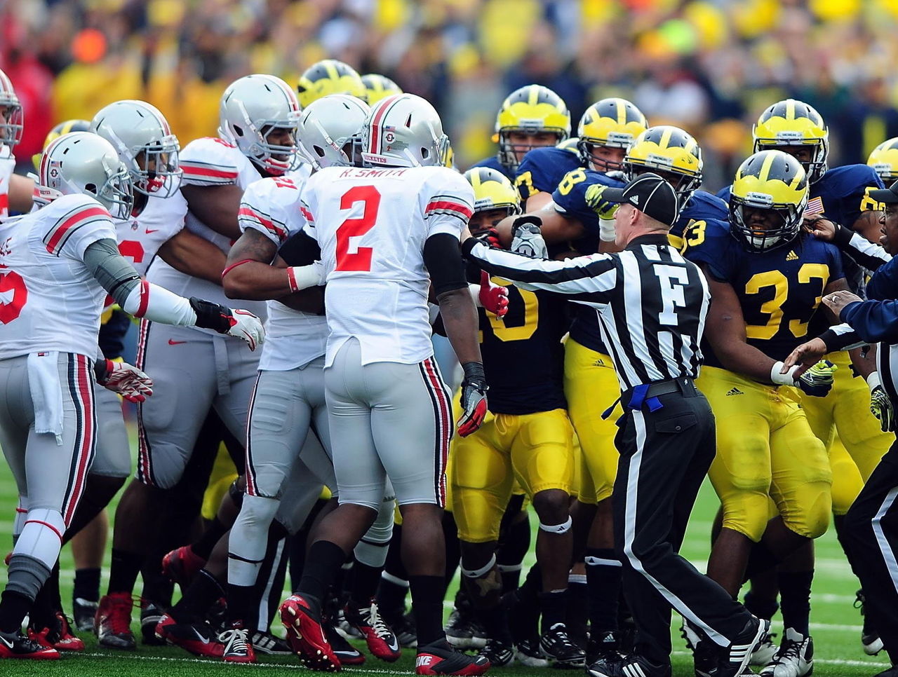 Desmond Howard & Charles Woodson - punt returns against Ohio State