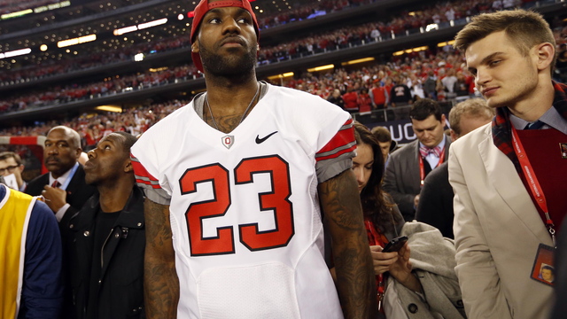 Big-game James: LeBron attending Ohio State-Michigan game