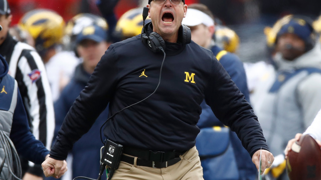 Harbaugh tells players NFL rumors are 'lies made up by our enemies'