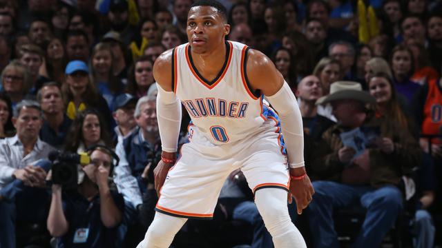 Westbrook first since Jordan to record 5 straight triple-doubles
