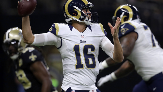 Goff impresses with 3 TD passes in loss to Saints