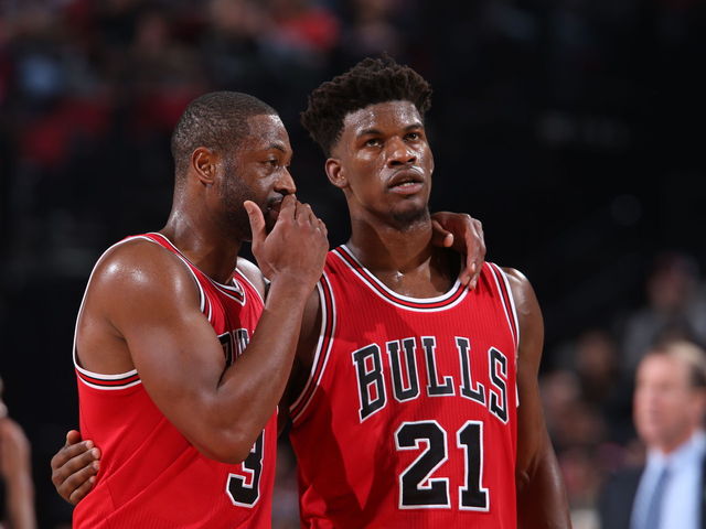 Wade, Butler praise Rondo for stepping up in the playoffs
